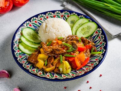 Бата с рисом