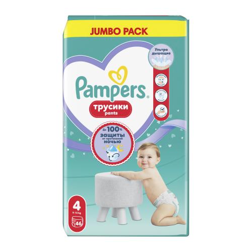 Трусики-подгузники Pampers 4 9-15кг Maxi 46шт