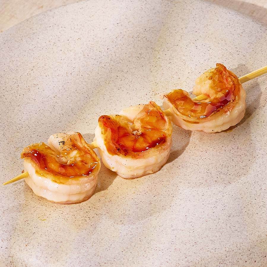 Шашлычок из креветки