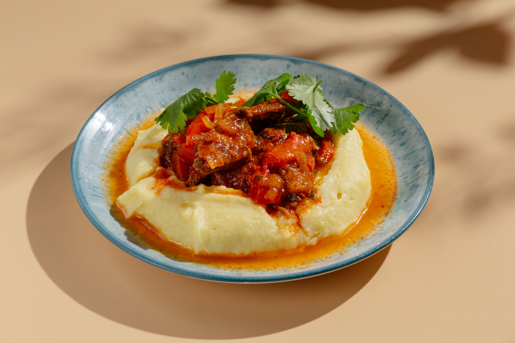 (Ч) Чахохбили с картофельным пюре