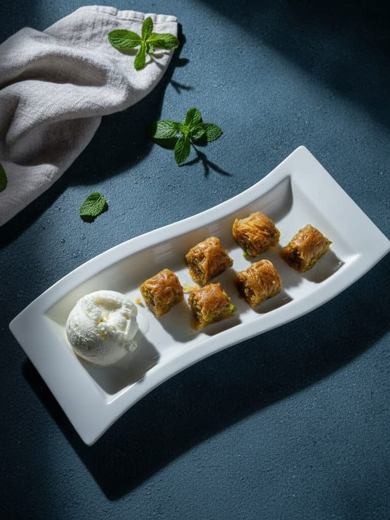 Пахлава с фисташками