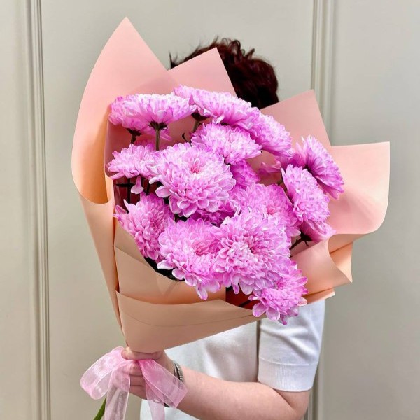 Букет из 3 Хризантем