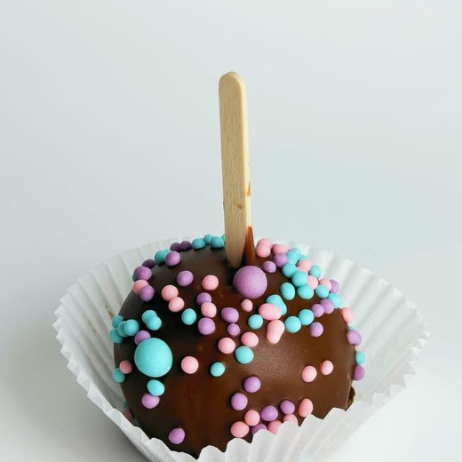 Пирожное картошка с карамелью