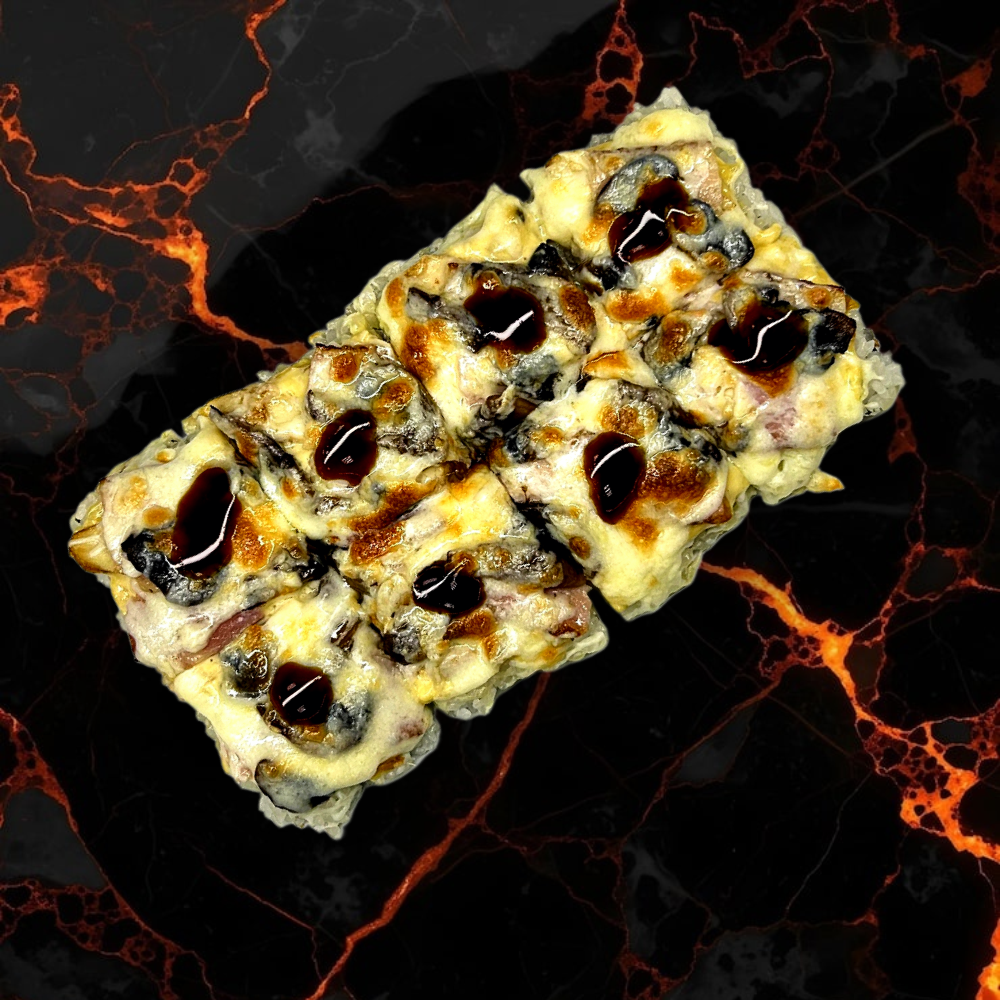 С КУРОЧКОЙ, БЕКОНОМ И ШАМПИНЬОНАМИ