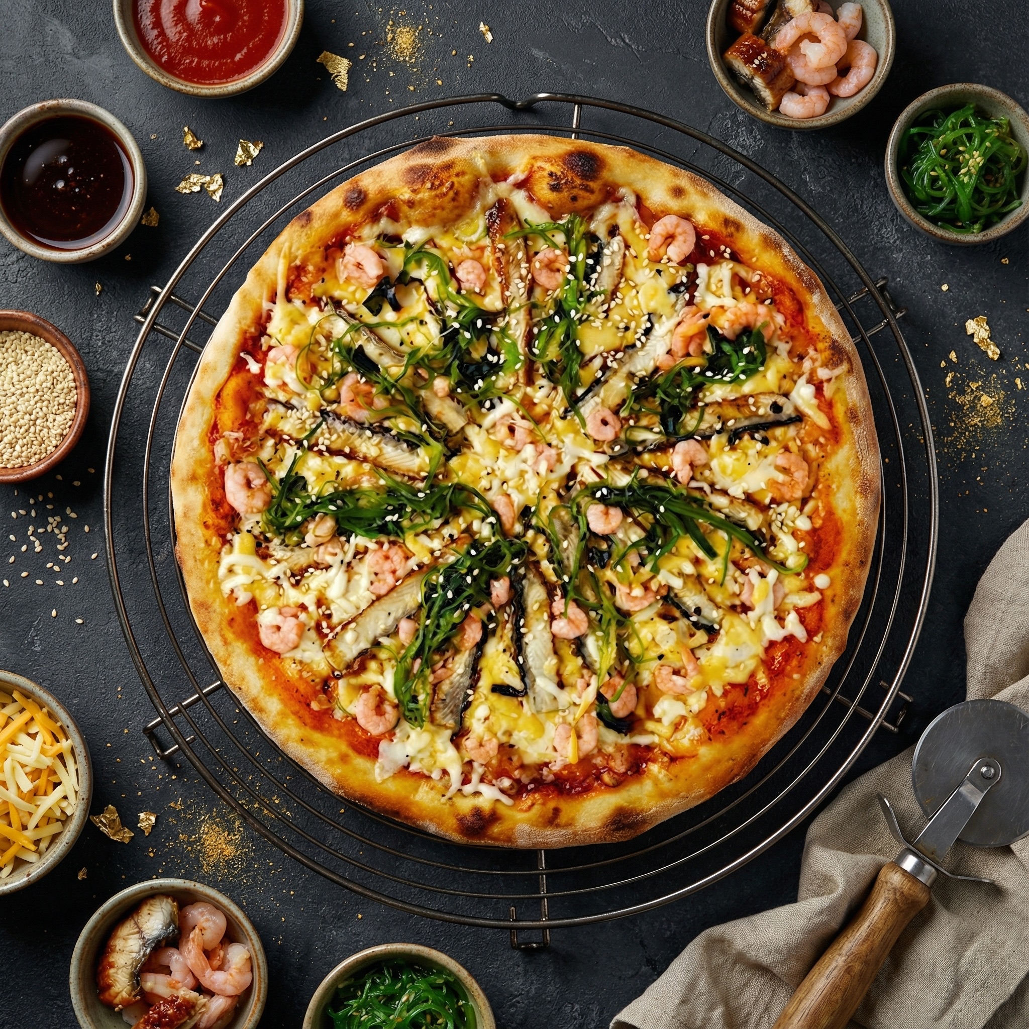 Пицца S Унаги