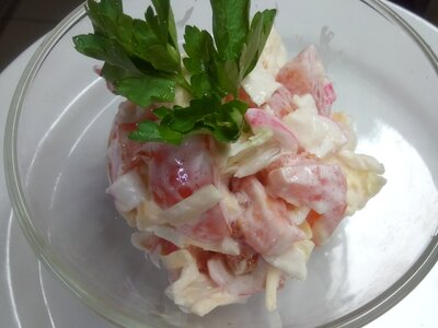 Салат дипломат