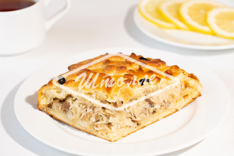Постный с капустой и грибами 500гр