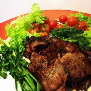 Шашлык из говядины (мякоть)