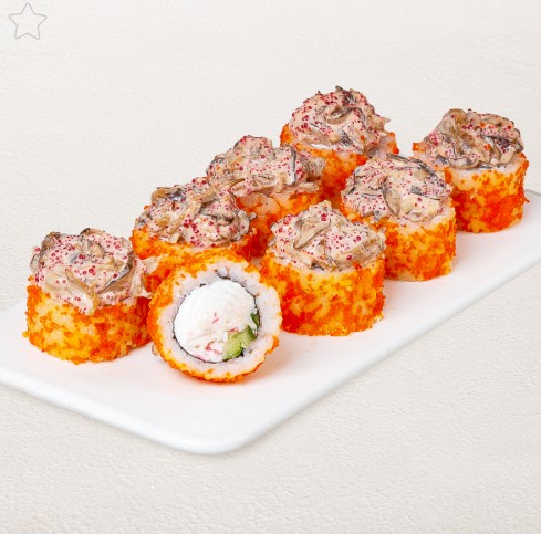 Ролл Спайси шиитаке