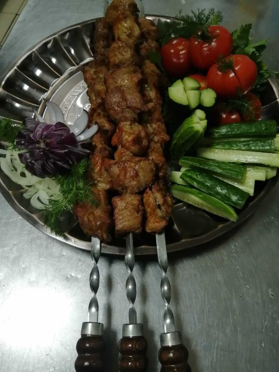 Шашлык из свиной шеи