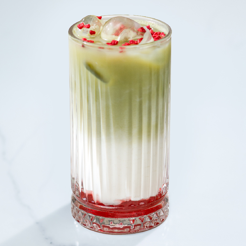 Айс Матча малина.