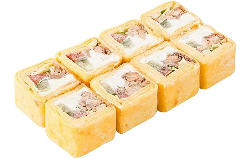 Тортилья с лососем