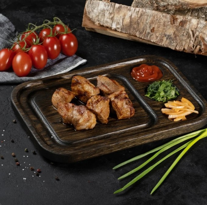 Шашлык из cвинoй мякоти