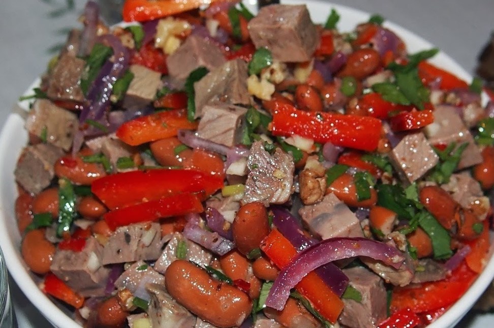 №18. Салат "Говядина с овощами"