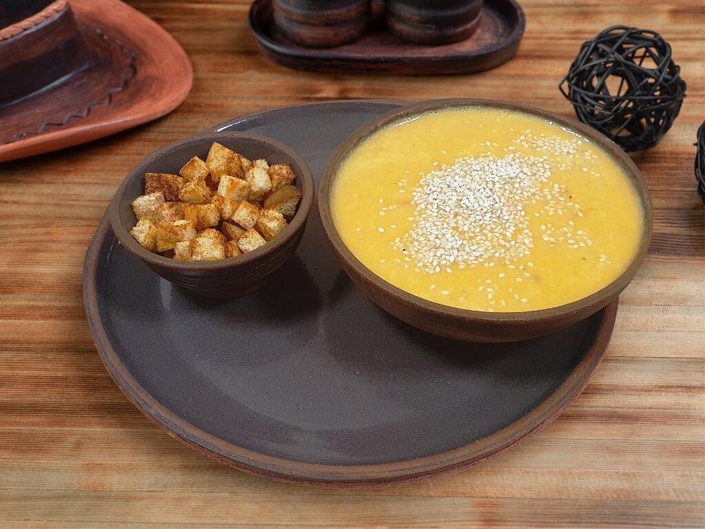 Тыквенный крем-суп. ХИТ ПРОДАЖ!