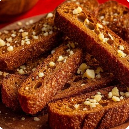 Гренки с чесноком