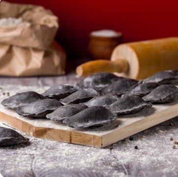 Пельмени с чернилами каракатицы замороженные 0,5 кг