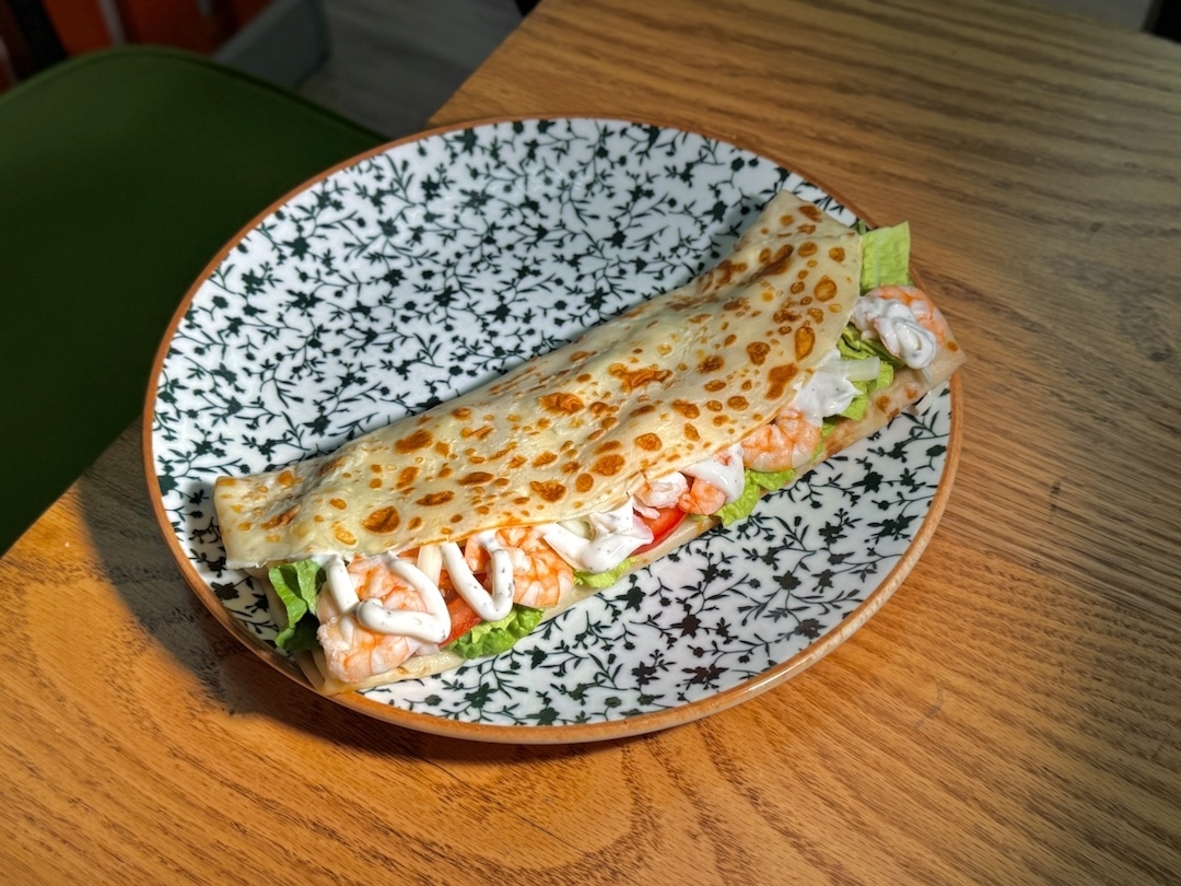 Вкусноблин Цезарь с креветками