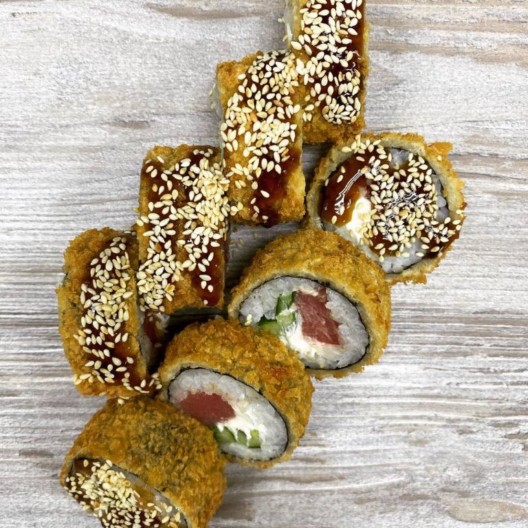 Жареный с тунцом 8 шт