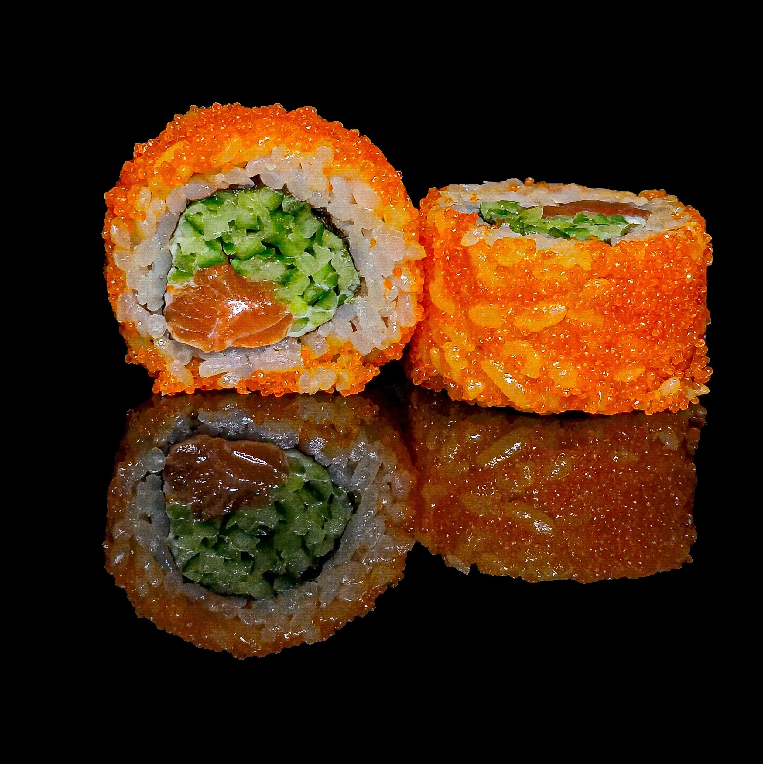 Калифорния с лососем