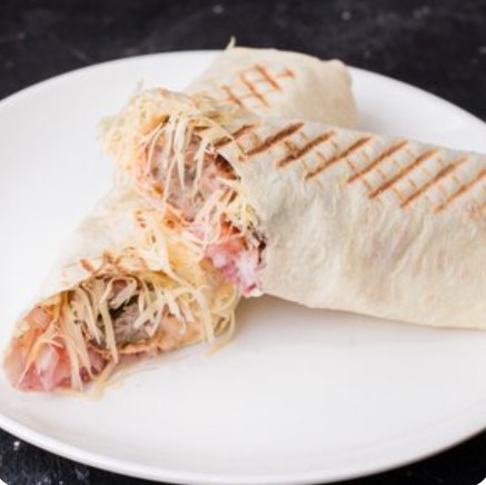 Люля-кебаб в лаваше сырный