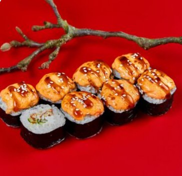 Запеченный с угрем 