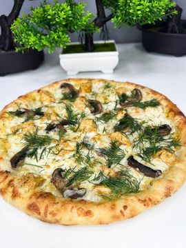 Мини Пицца Курица-Грибы