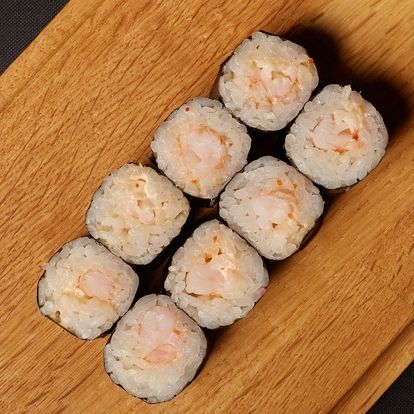 Хосомаки с креветками