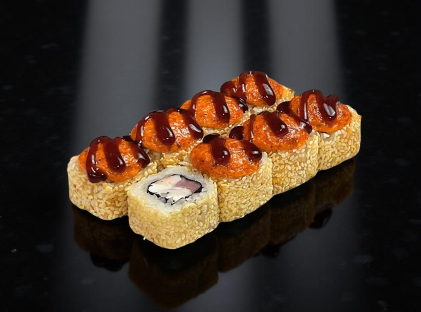 Ролл Вулкан Запечённый