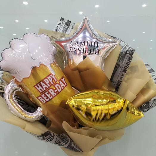 Букет из шаров "Самому лучшему"