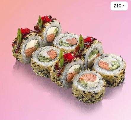 Самурай с лососем