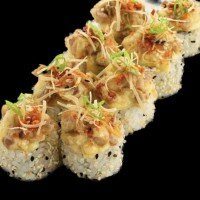 Запеченный ролл с курицей терияки 308г