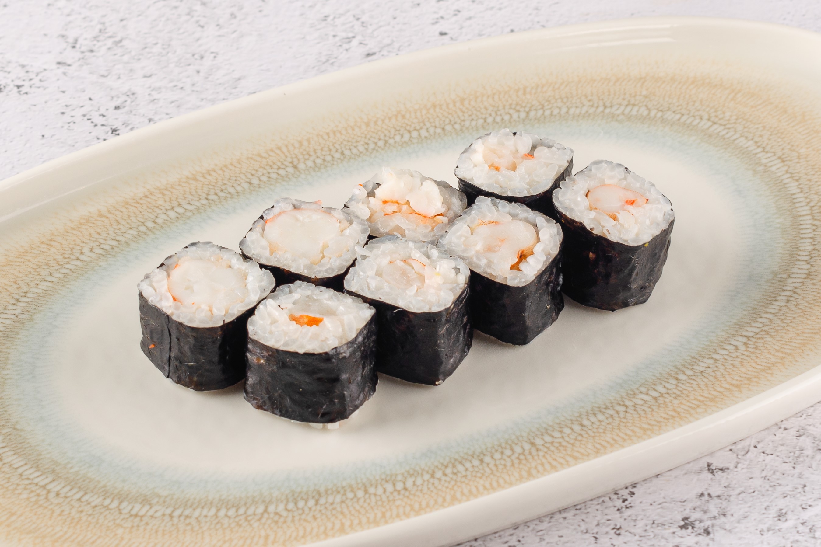 Ролл классика с креветкой