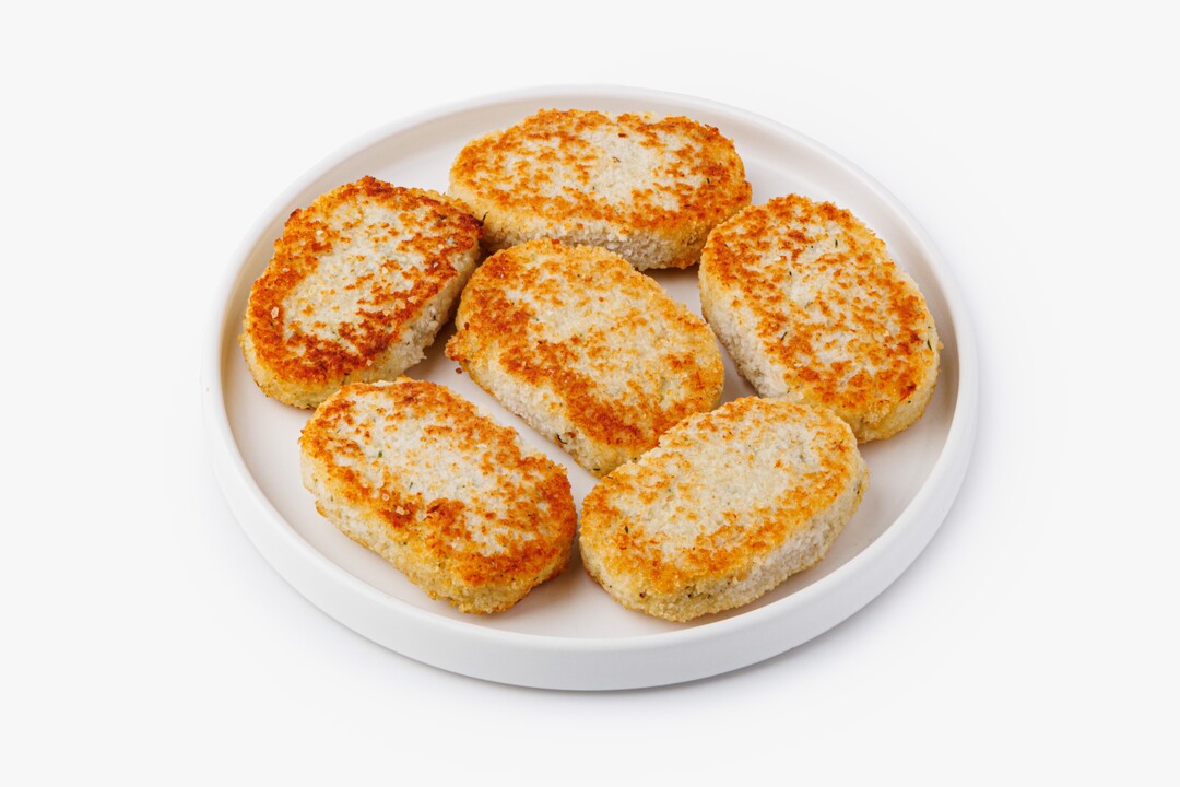 Котлеты из минтая жареные, зам.(Продукт замороженный)