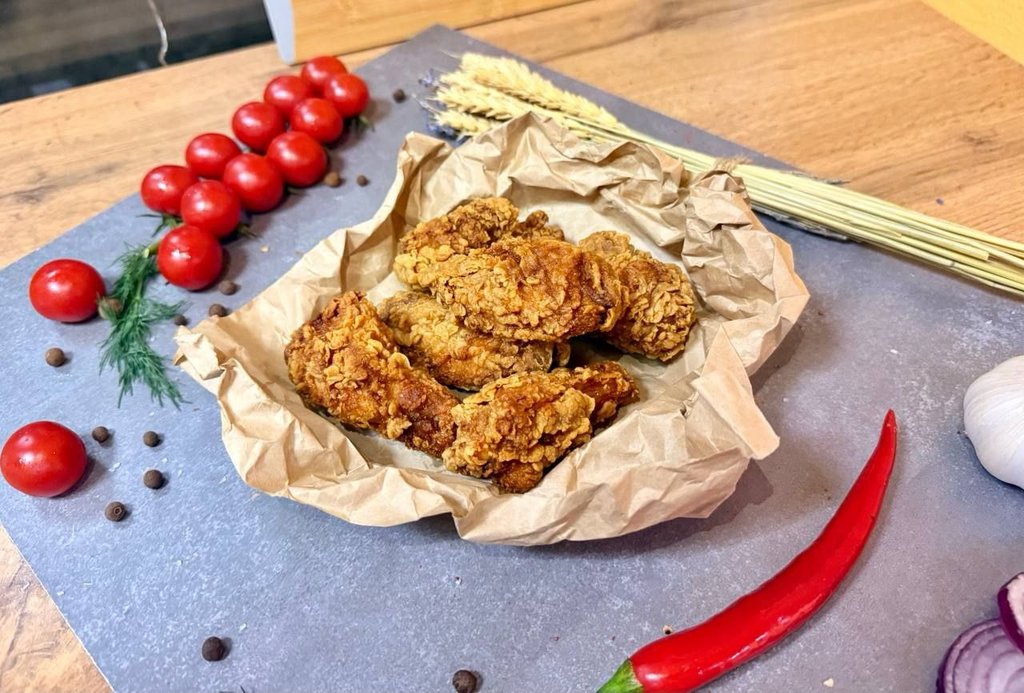 Крылышки в панировке 3шт