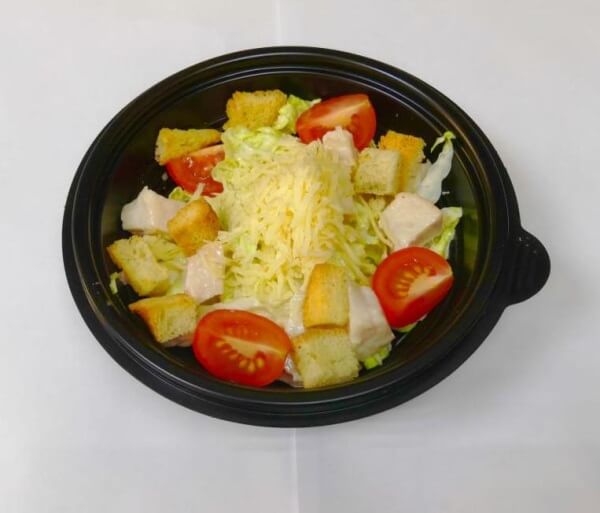 Цезарь с копченной курицей