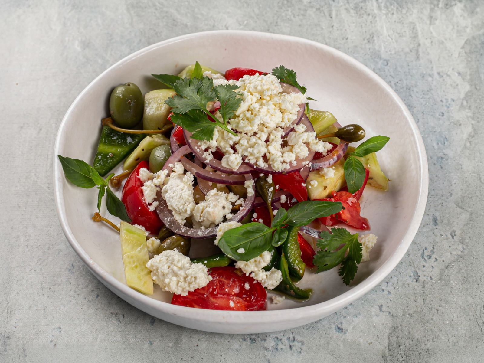 Салат Боккончино