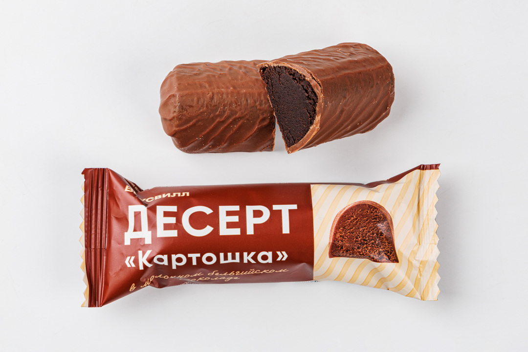 Десерт "Картошка" в молочном бельгийском шоколаде