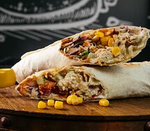 Шаурма мексиканская с курицей