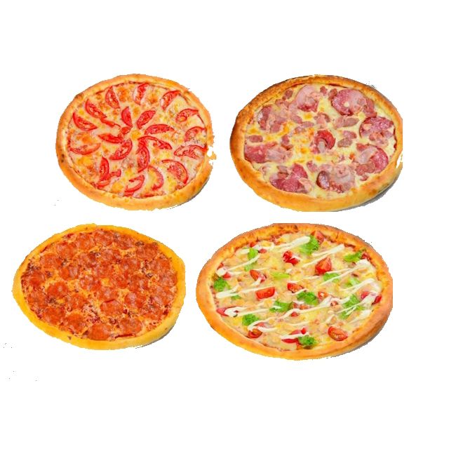 Комбо 4 пиццы