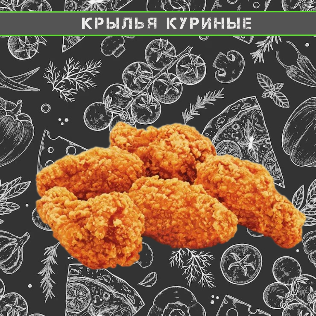 Куриные крылья в кляре 