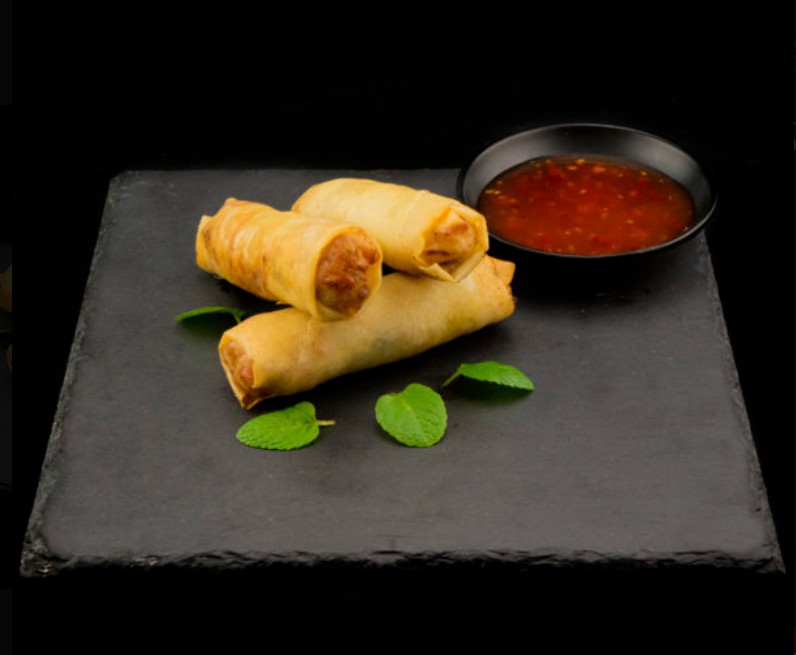 Спринг-ролл запеченный с креветкой 