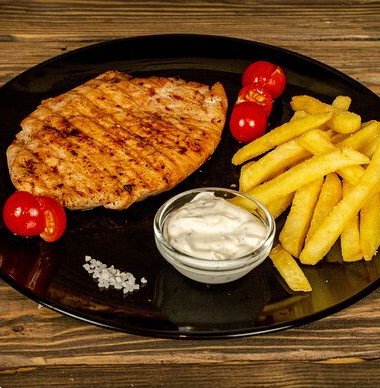 Стейк из куриной грудки