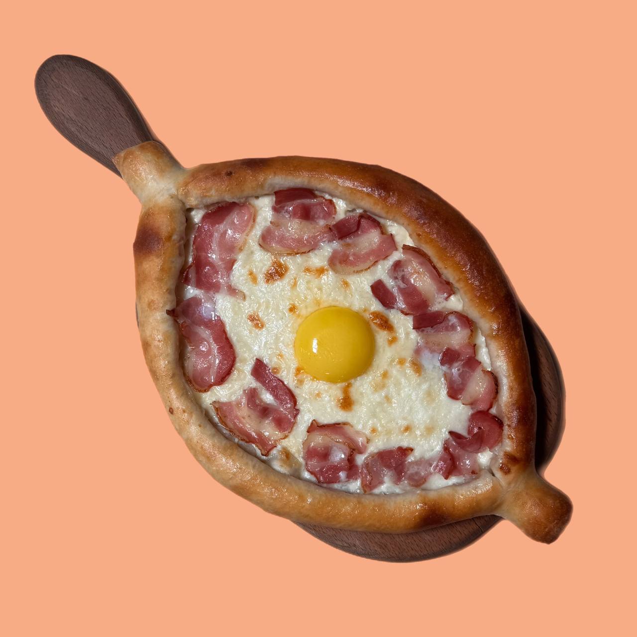 Хачапури с беконом