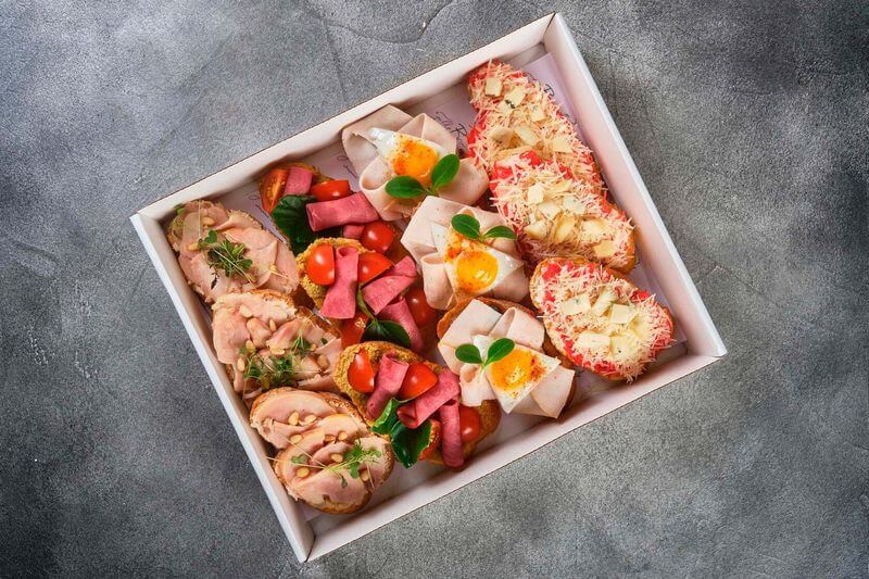 Modena Коллекция мясных брускетт М