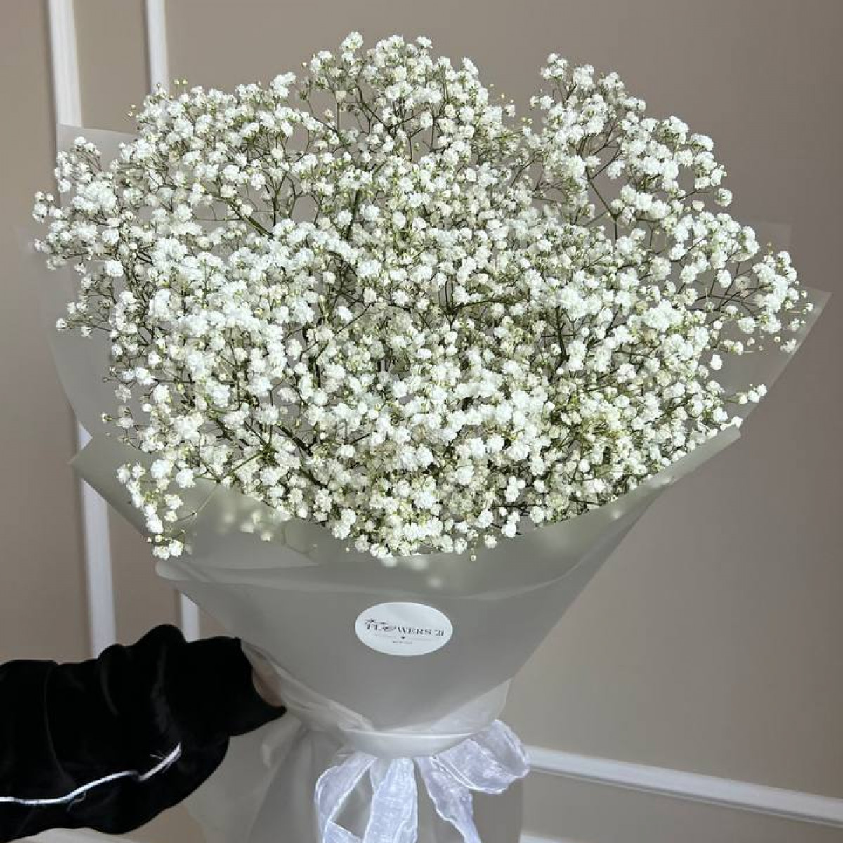 Моно букет из гипсофил (предзаказ)