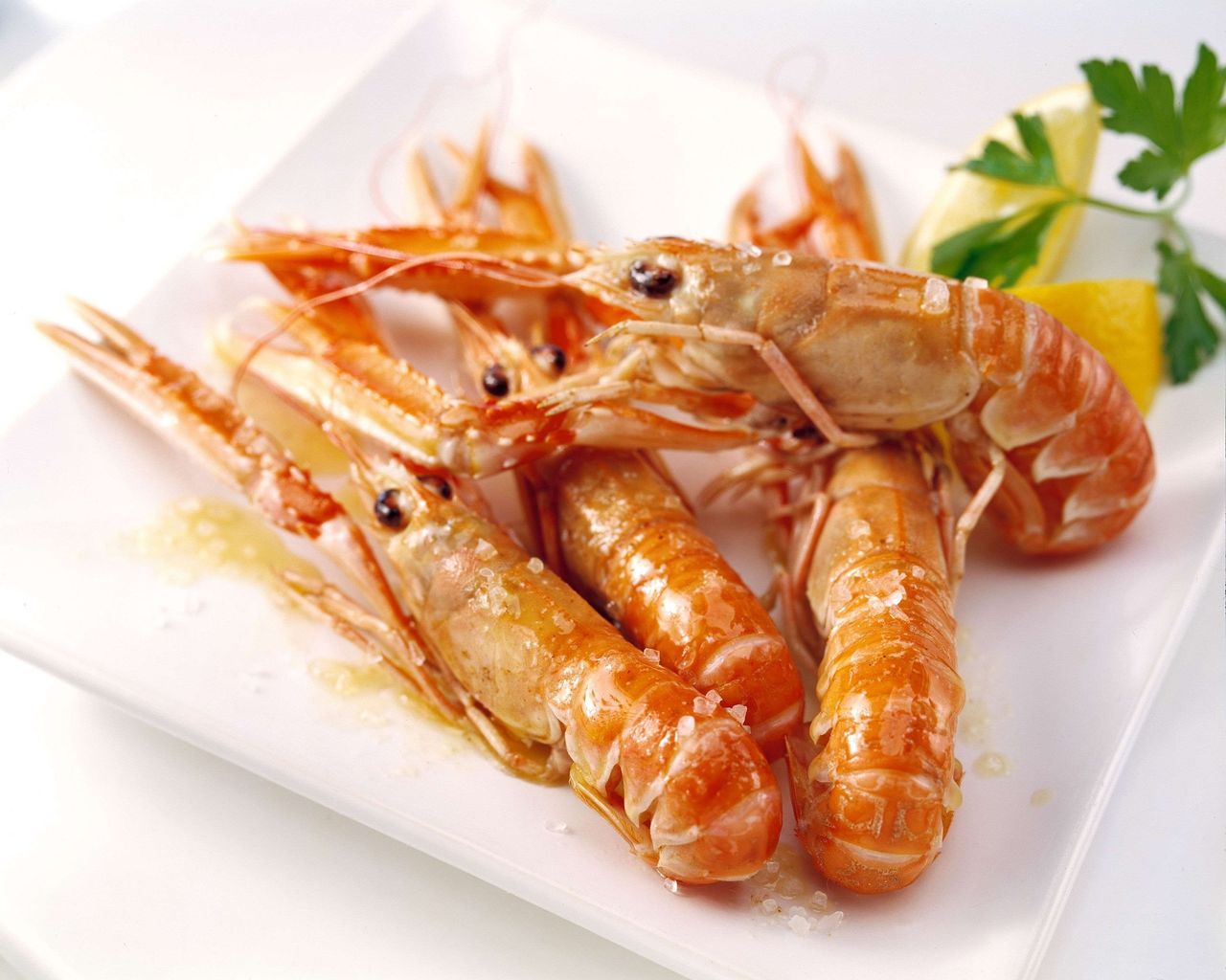 №23. Креветки с горчичным соусом