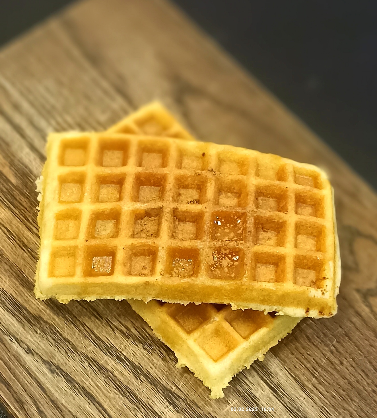 Венские вафли с медом и корицей