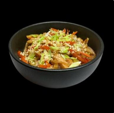 Удон с курицей