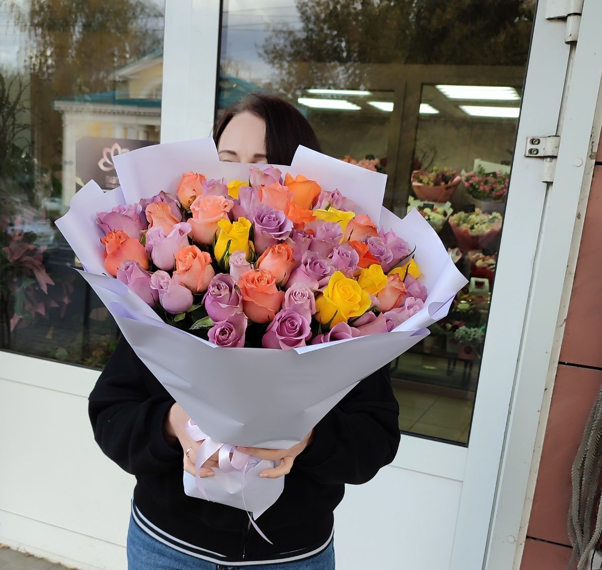 Роза микс 45